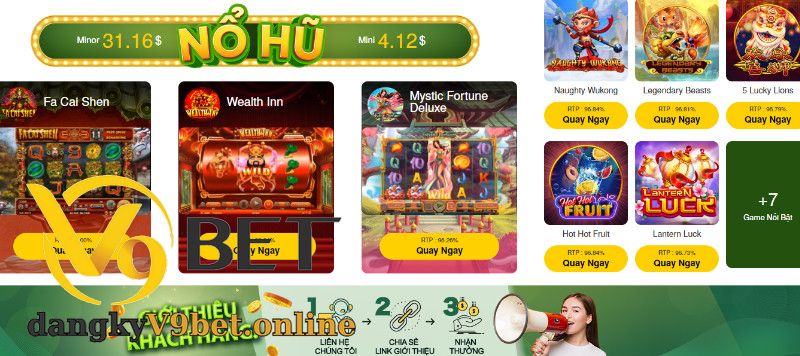 Tìm Hiểu Các Ưu Điểm Vượt Trội Của Nhà Cái V9bet